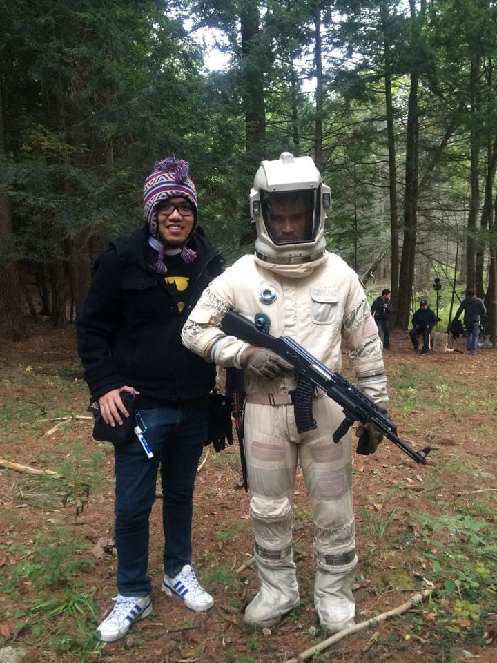 Behind the scenes shot 22