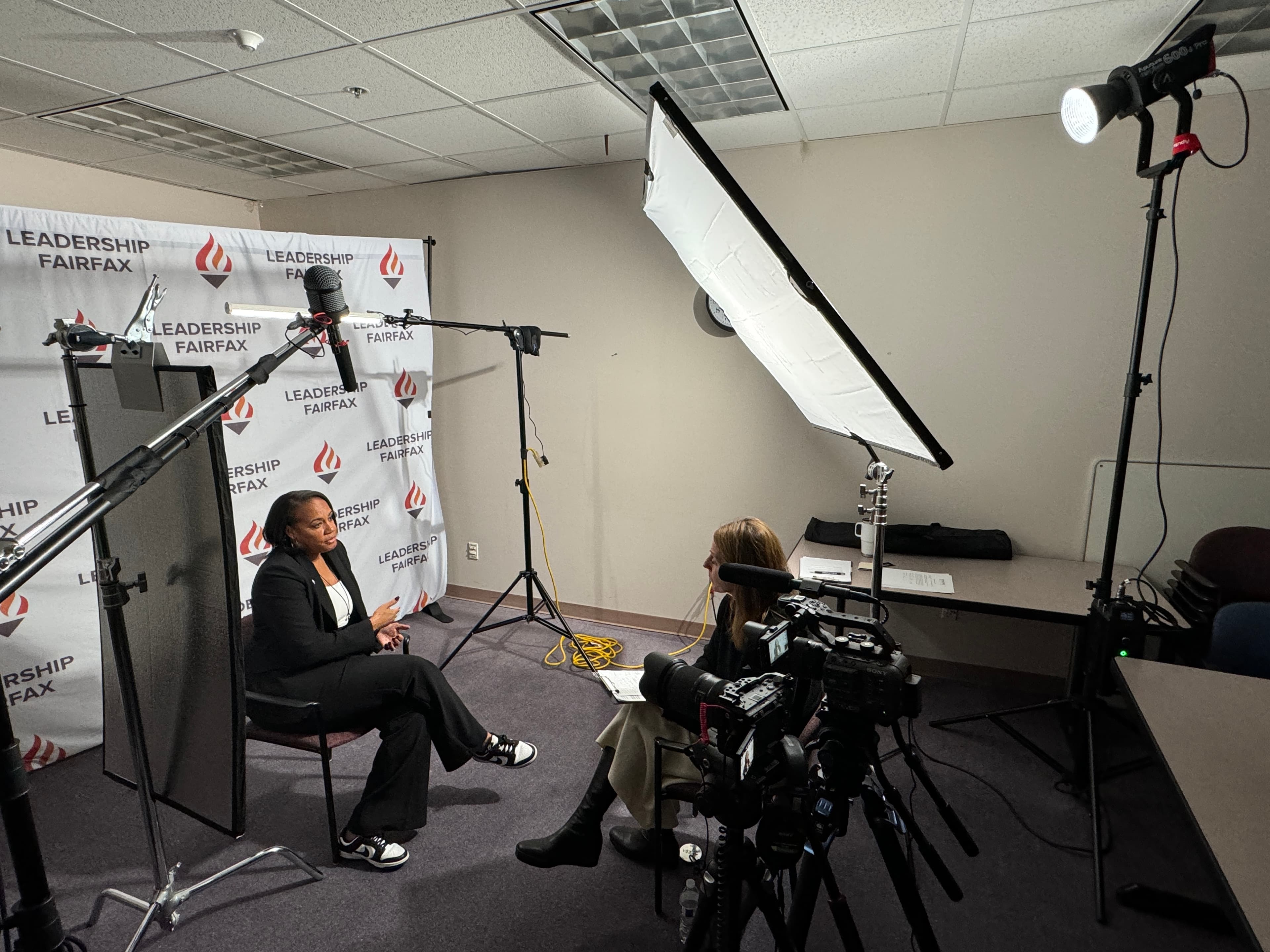 Behind the scenes shot 1