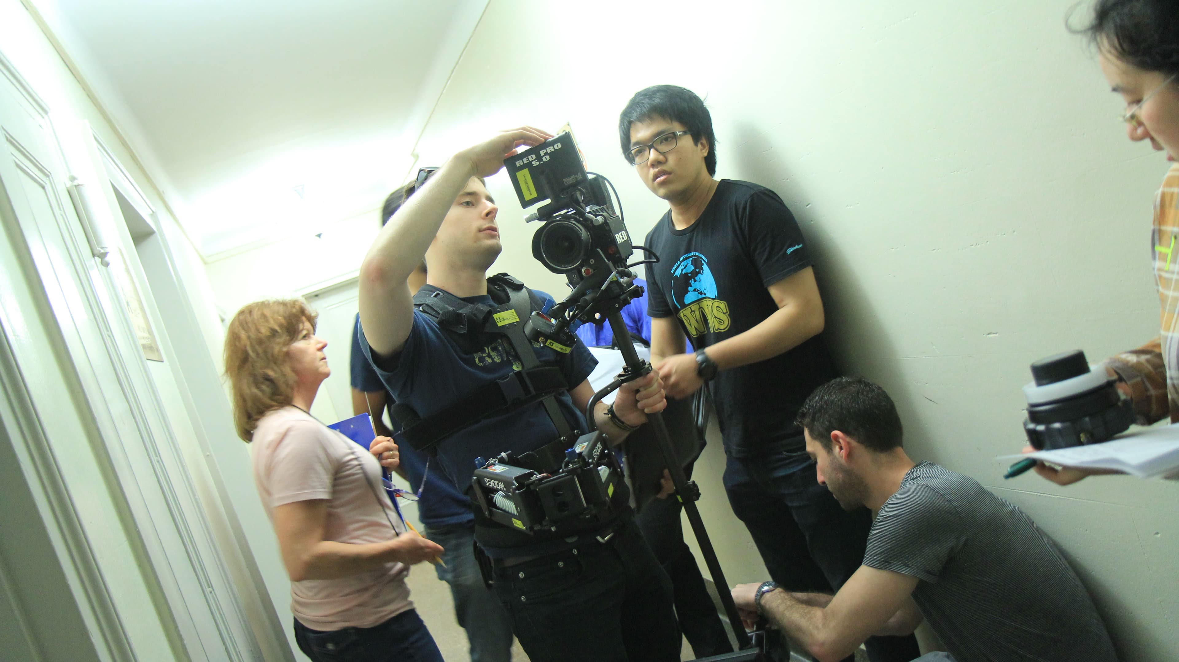 Behind the scenes shot 2